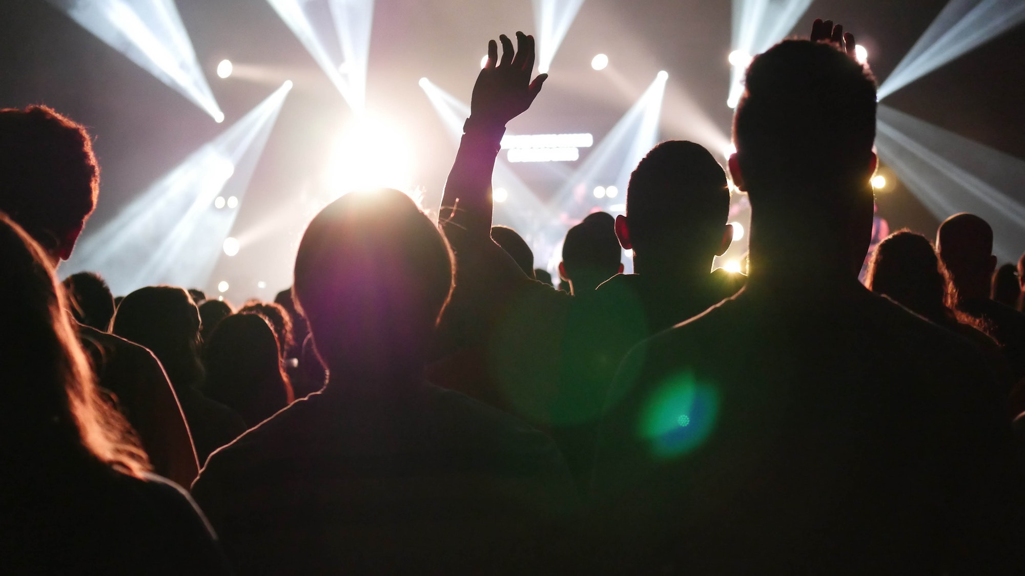 People at a concert